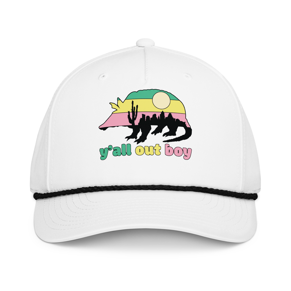 'Dillo Rope Hat (white)