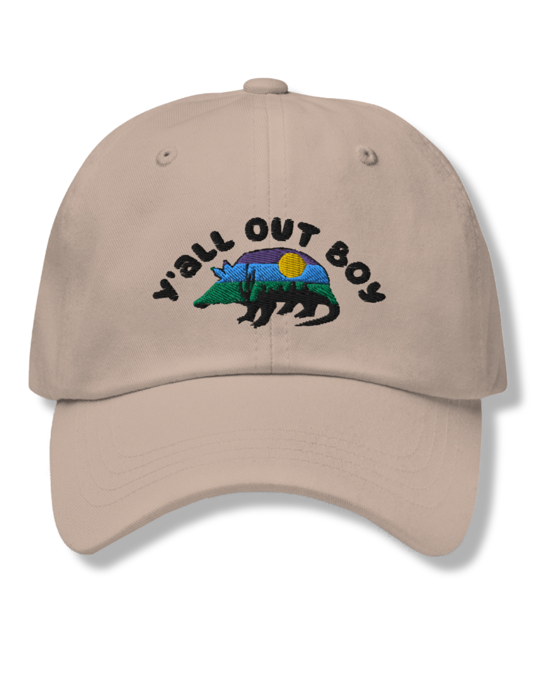 YOB Embroidered Armadillo Dad Hat