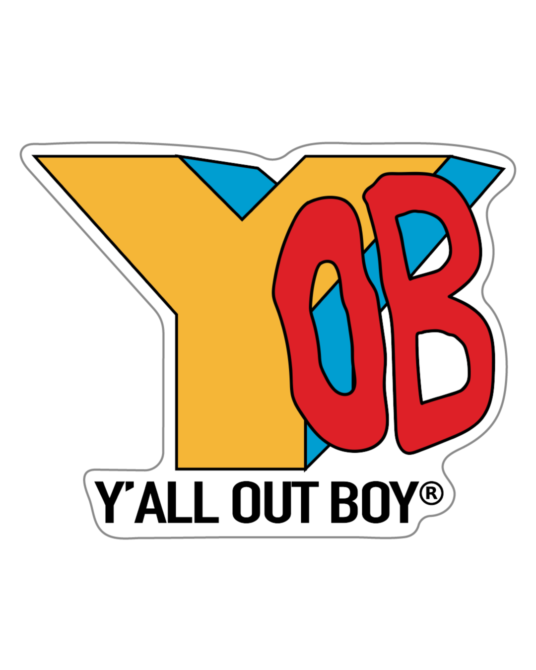 YOB MTV Sticker